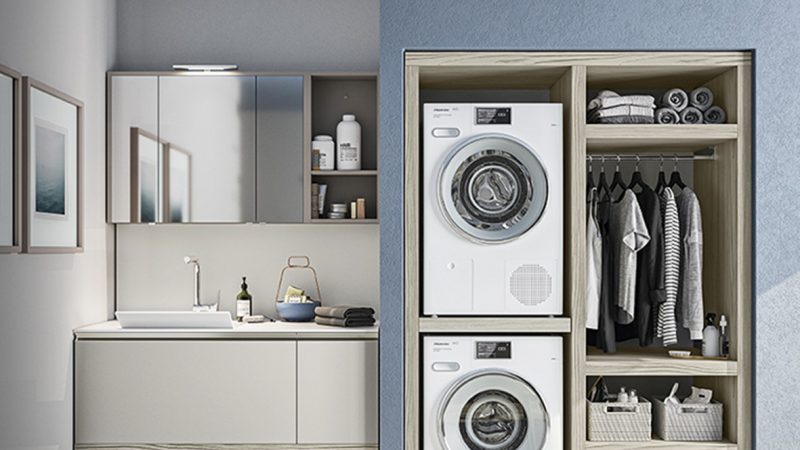 Lo spazio laundry room