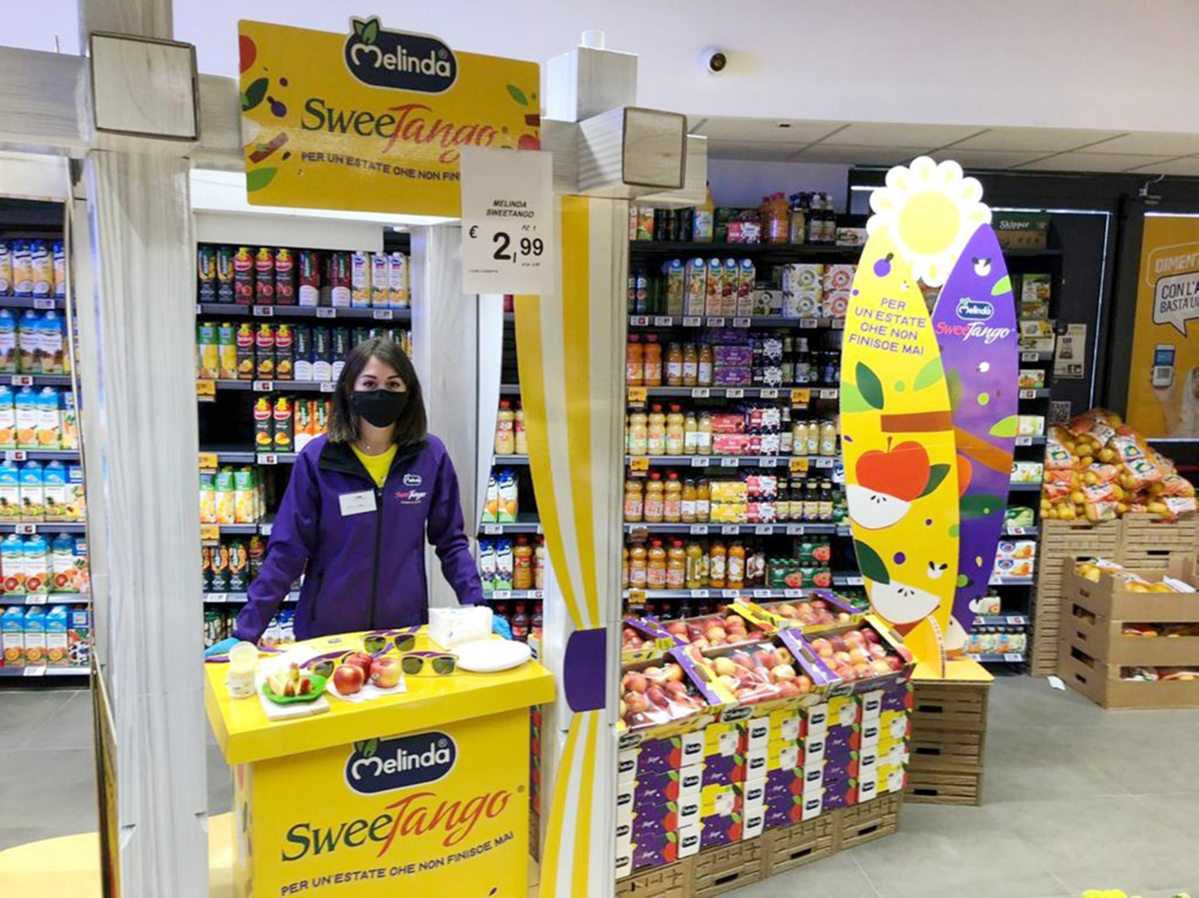 Melinda innovatrice anche nel campo della promozione con sweetango®