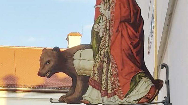 San Romedio e l’orso  … di Papa Ratzinger