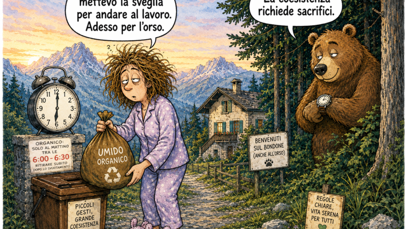 La ‘sveglia’ dell’orso