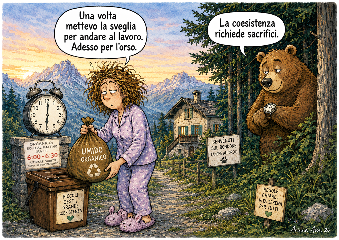 La ‘sveglia’ dell’orso
